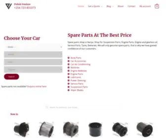 Polishventure.com(Spare Parts) Screenshot