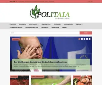 Politaia.org(Startseite) Screenshot
