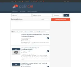 Politcal.de(Dein politischer Eventkalender) Screenshot