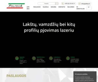 Politeca.lt(Ir estetika) Screenshot