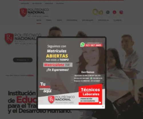 Politecnico-Nacional.com(Inicio) Screenshot