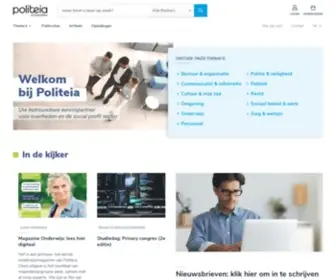 Politeia.be(Uitgeverij Politeia) Screenshot