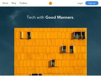 Polite.one(Polite is a personal space to organize your content and your culture) Screenshot