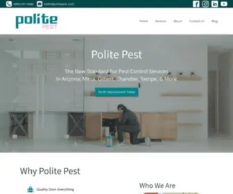 Politepest.com(Polte Pest) Screenshot