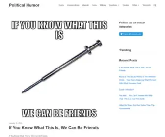 Political-Humor.org(Political Humor) Screenshot