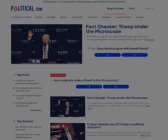 Political.com(Political Polls) Screenshot