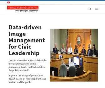 Politicalharmony.us(Political Harmony Consulting Services) Screenshot