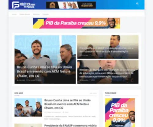 PoliticaparaquemGosta.com.br(Gosta®) Screenshot