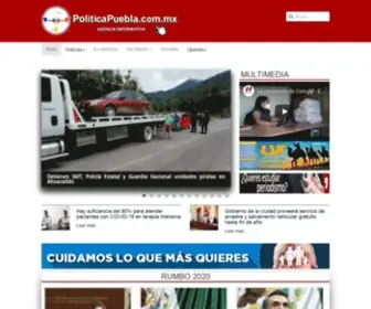 Politicapuebla.com.mx(Noticias politicapuebla) Screenshot