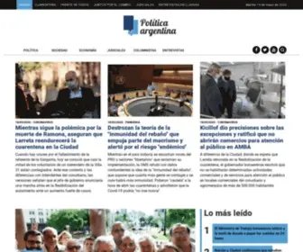 Politicargentina.com(Poltica Argentina) Screenshot