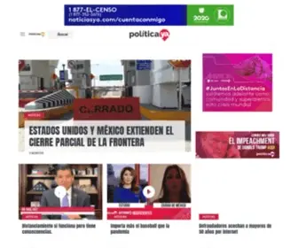Politicaya.com(La realidad) Screenshot