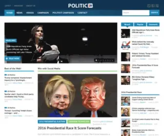 Politicit.com(2012 presidential candidates) Screenshot