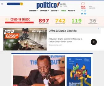 Politico.cd(L’actualité politique) Screenshot