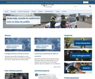 Politieacademie.nl(Politieacademie) Screenshot