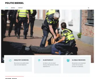 Politiebeersel.be(Politie Beersel) Screenshot