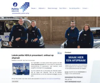 Politiehekla.be(Politiehekla) Screenshot