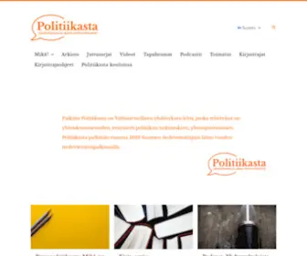 Politiikasta.fi(Etusivu) Screenshot