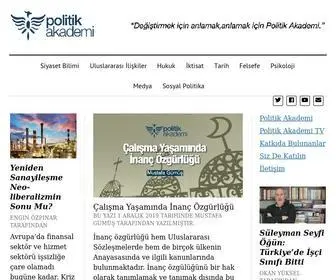 Politikakademi.org(Politik Akademi) Screenshot
