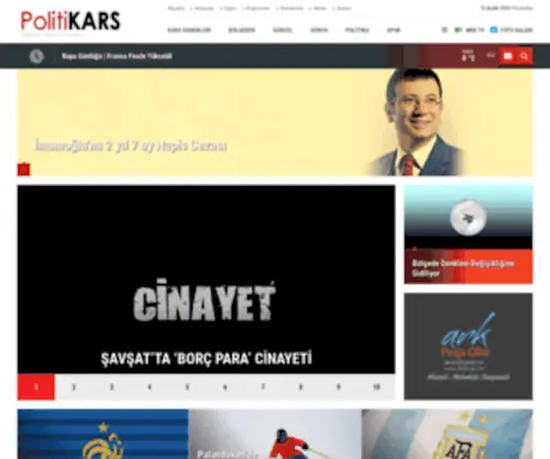 Politikars.com(Kars Haberleri) Screenshot
