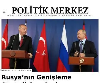 Politikmerkez.com(Politik Merkez) Screenshot