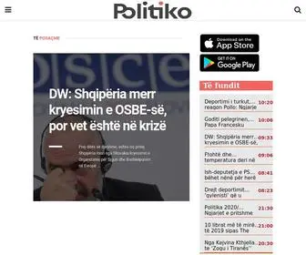 Politiko.al(Politiko) Screenshot