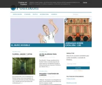 Politikon.es(Política) Screenshot