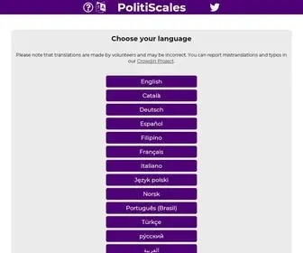 Politiscales.net(The PolitiScale) Screenshot