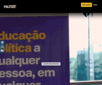 Politize.com.br(Home) Screenshot