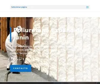 Poliuretanojunin.com.ar(Colocación) Screenshot
