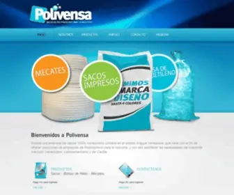 Polivensa.net(FABRICANTES DE SACOS DE POLIPROPILENO) Screenshot