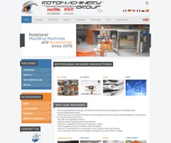 Polivinil.com(Rotational molding machines) Screenshot