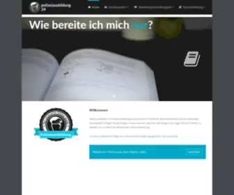 Polizeiausbildung24.de(Der ultimative Guide) Screenshot