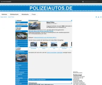 Polizeiautos.de(Polizeiautos) Screenshot