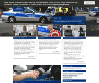 Polizeiseelsorge.org(Startseite) Screenshot