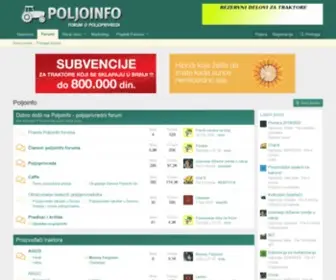 Poljoinfo.com(Poljoprivreda) Screenshot