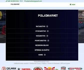 Poljomarket.rs(Poljomarket prodavnica za poljoprivredne masine) Screenshot