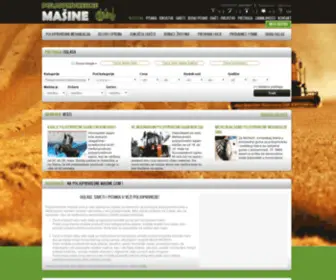 Poljoprivredne-Masine.com(Poljoprivredne mašine) Screenshot