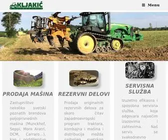 Poljoserviskljakic.com(Servis poljoprivredne mehanizacije) Screenshot