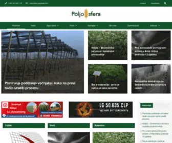 Poljosfera.rs(Portal o poljoprivredi) Screenshot
