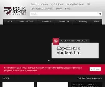 Polk.edu(Polk State College) Screenshot