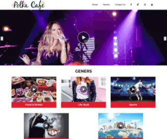 Polkacafe.com(Polka Cafe) Screenshot
