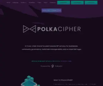 Polkacipher.com(Polkacipher) Screenshot