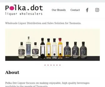 Polkadotliquor.com(Wholesale Liquor Distribution Solution for Tasmania) Screenshot