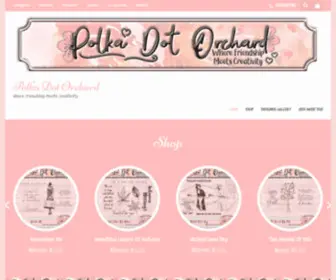 Polkadotorchard.com(Where Friendship Meets Creativity) Screenshot