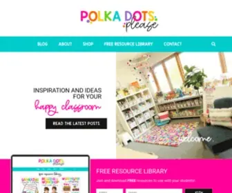 Polkadotsplease.com(Polka Dots Please) Screenshot