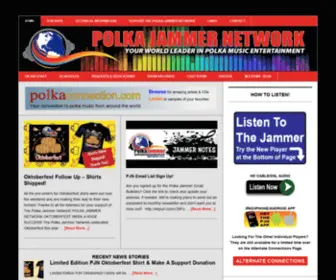 Polkajammernetwork.org(The World Leader in Polka Entertainment) Screenshot
