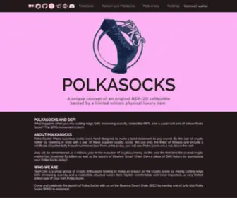 Polkasockspks.space(PolkaSocks) Screenshot