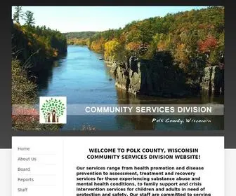 Polkcountycommunityservices.org(Polk County Community Services) Screenshot