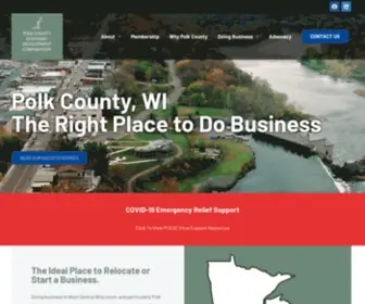 Polkcountyedc.com(Your Partner For Doing Business in Polk County) Screenshot