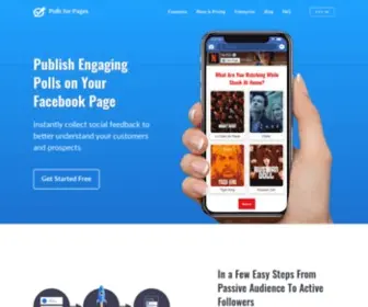 Poll-APP.com(The best app to publish a poll on your facebook page) Screenshot